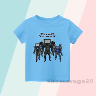 Titan TV MAN / ใหม่ TITAN TVMAN / MECHA TV MAN / TITAN TVMAN เสื้อผ้าเด็กชายและเด็กหญิง