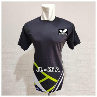 เสื้อยืดกีฬา แบบหนา พิมพ์ลายปิงปอง สําหรับผู้ใหญ่