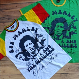 เสื้อยืด ลาย Jatimaika kaos RASTA bob marley and the waillers baju