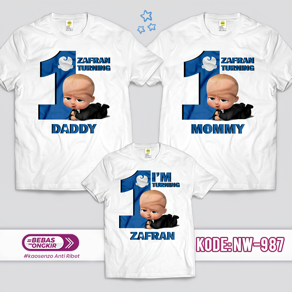 ราคาแพ็คเกจประหยัดกว่า | ขายเสื้อผ้าคู่รักครอบครัว | เสื้อยืดครอบครัววันเกิด | เสื้อยืดวันเกิดเด็ก B