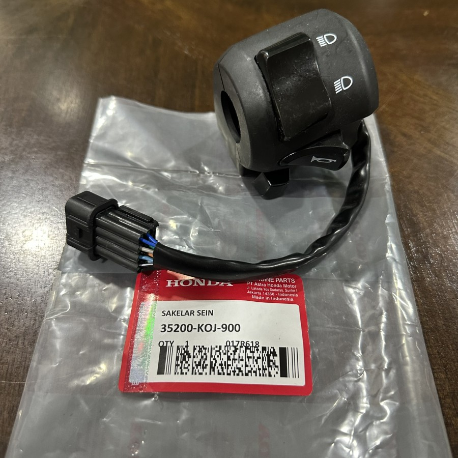 TOMBOL K0J ด้านซ้ายสวิตช์ GENIO HOLDER HORN TURN ปุ่ม DIMMER โคมไฟมือจับสวิตช์ TURN SIGNAL OLD ใหม่ร