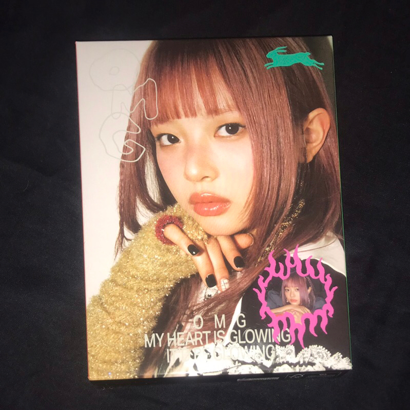 อัลบั้มเท่านั้น Newjeans New Jeans OMG Message Card MC Hanni Minji Danielle Haerin Hyein Clearance N