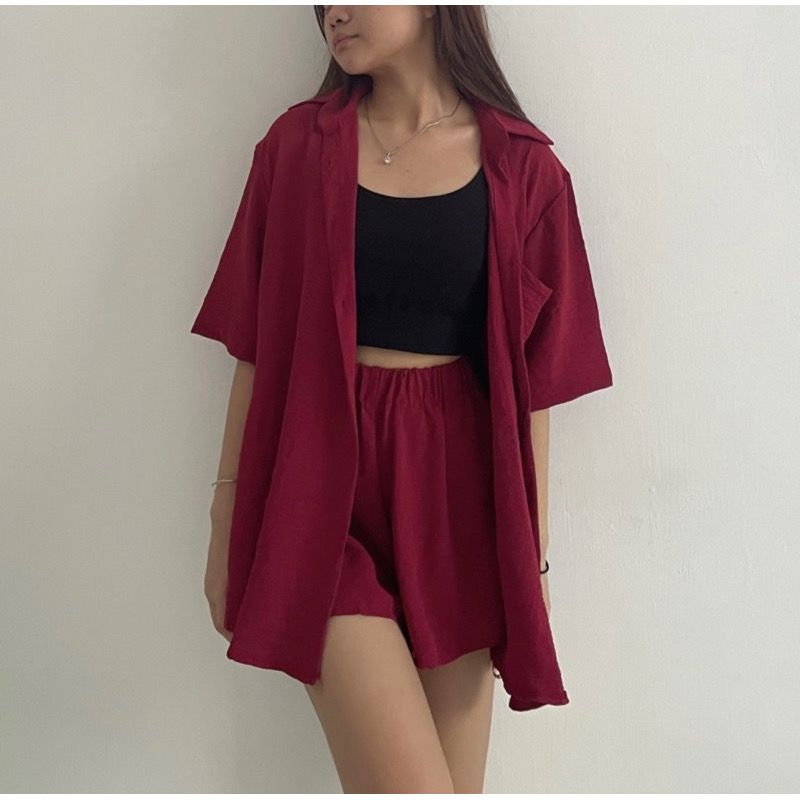 Ami Collection - Karen 2IN1 Outer & กางเกงขาสั้น สูท