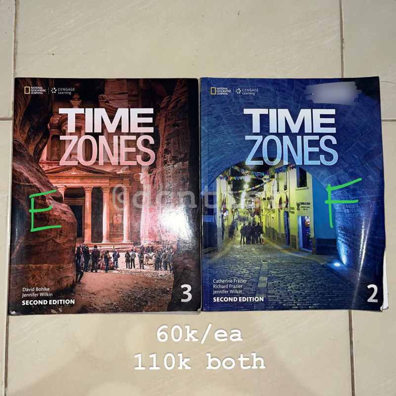 หนังสือ Preloved National Geographic Time Zones 2 & 3 Second Edition