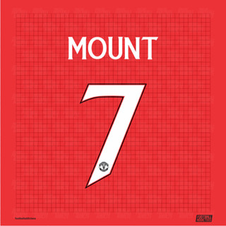 เซตตัวเลข NNS MASON MOUNT 7th MANCHESTER