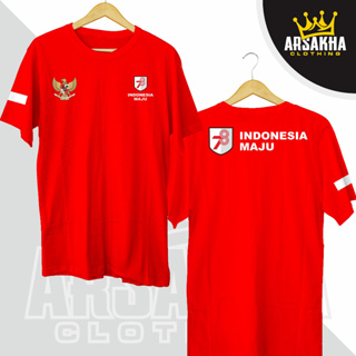 เสื้อยืด ลาย yu RI ครบรอบ 78 ปี Indonesia Maju Shield v2 Distro - Arsakha