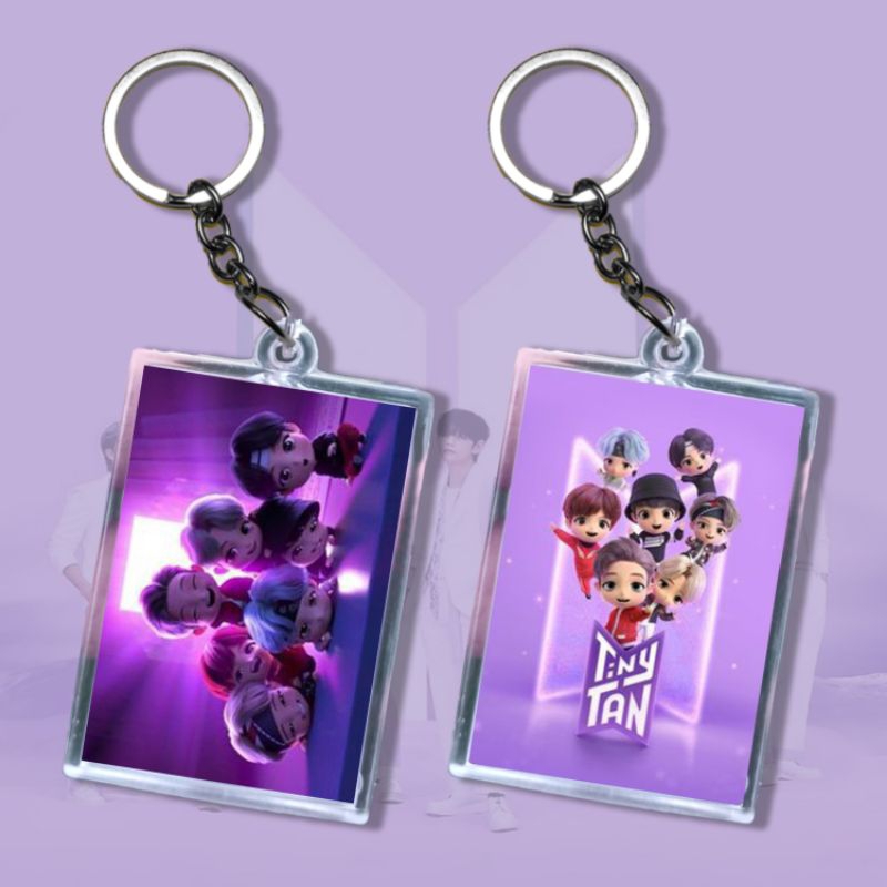 พวงกุญแจ GANTUNGAN Tiny Tan / พวงกุญแจ BTS / พวงกุญแจ Tiny Tan