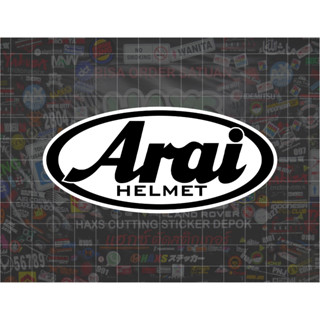 สติกเกอร์โลโก้ Arai ขนาด 11 ซม. สําหรับติดหมวกกันน็อค