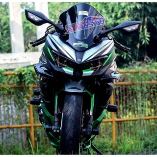 Visor WINDSHIELD NINJA FI NEW 2018 JENONG High SPORTY RA. ลิสต์ฟรี ยาง