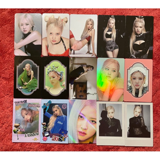 Yg Official PHOTOCARD PC ROSE BLACKPINK อัลบั้ม BORNPINK POB KTOWN4U APPLE MUSIC SEASON GREETINGS 2020 WEVERSE SOLO ON THE GROUND ที่เลือกอัลบั้ม