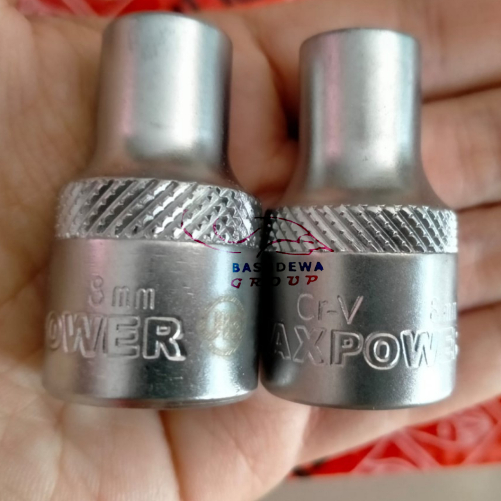 MATA MAXPOWER 1/2" 6PT 8MM SOCKET BIT / 8MM 6 PT SOCKET WRENCH