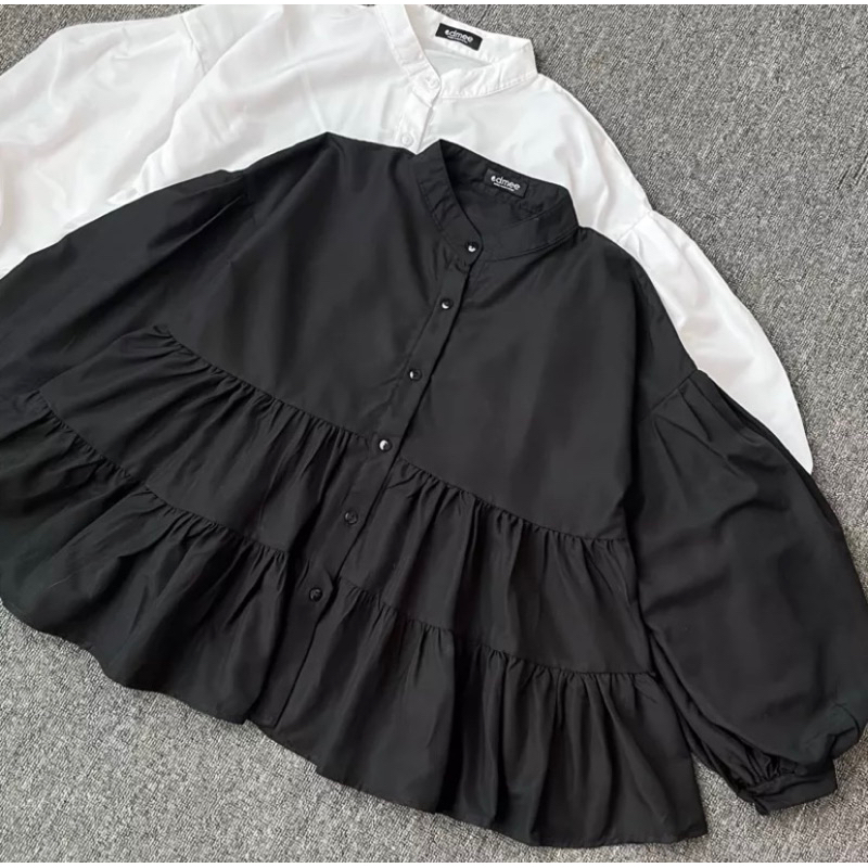 Puffy Blouse by Edmee Outfit