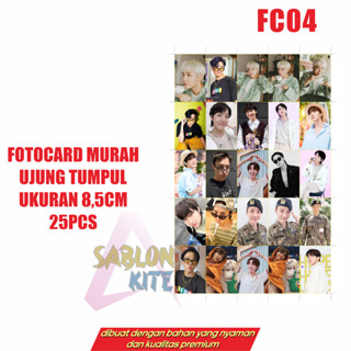 โฟโต้การ์ด JHOPE FC04 Blunt Tip 25 ชิ้น