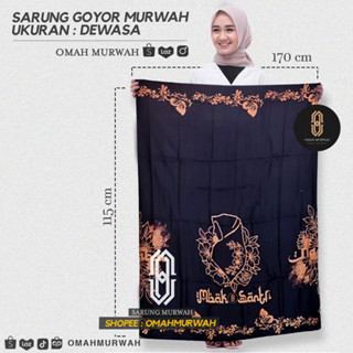 ผ้าซิ่น พิมพ์ลาย MBASANTRI MOTIF, MURWAH Sarong, MUZA Sarong สําหรับผู้หญิง