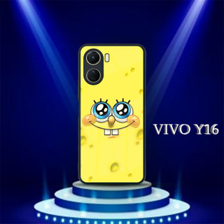 [MT15] เคส Vivo Y16 ประดับกลิตเตอร์ | เคส Vivo Hp | Spongebop MOTIF ตัวป้องกันสมาร์ทโฟน