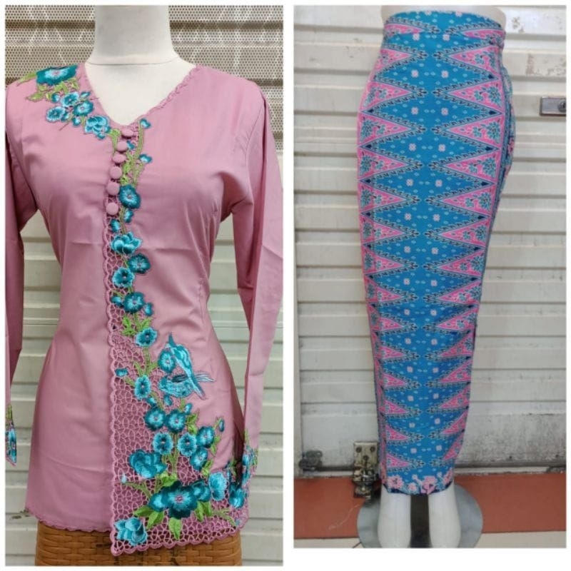 Encim / Encim Kurung Kebaya / Encim Kebaya / Modern Encim Kebaya / เสื้อผ้า Betawi ดั้งเดิม