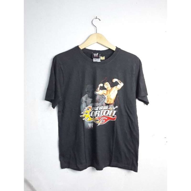 Wwf เสื้อยืด Randy Orton