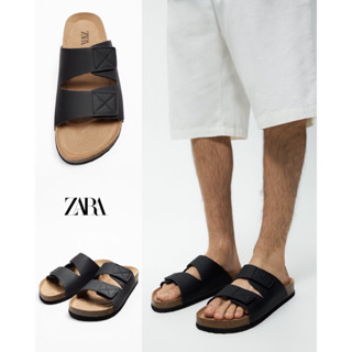 Zara รองเท้าแตะ สายรัดข้อเท้า