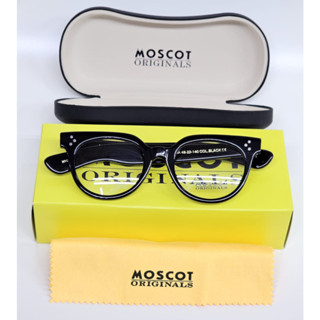 Moscot VILDA ชุดเต็มรูปแบบ สีดํามันวาว ขนาด 48-22-140-TL.39 - LF.134