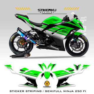 สติกเกอร์ ลาย NINJA250 FI MOTIF 42 STICKER กราฟิก สําหรับติดตกแต่งรถจักรยานยนต์ 2013-2017