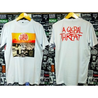 เสื้อยืด พิมพ์ลายวง A GLOBAL TREATH