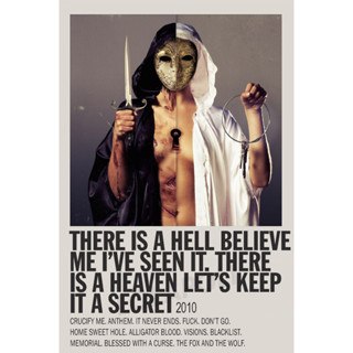 อัลบั้มปกโปสเตอร์ มี Hell Believe Me I Seen It มีสวรรค์ ให้เป็นความลับ - Bring Me The Horizon