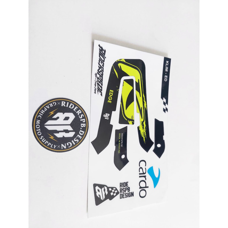 KLIM ED - สติ๊กเกอร์ DECAL SKINCOVER GARSKIN PACKTALK CARDO EDGE