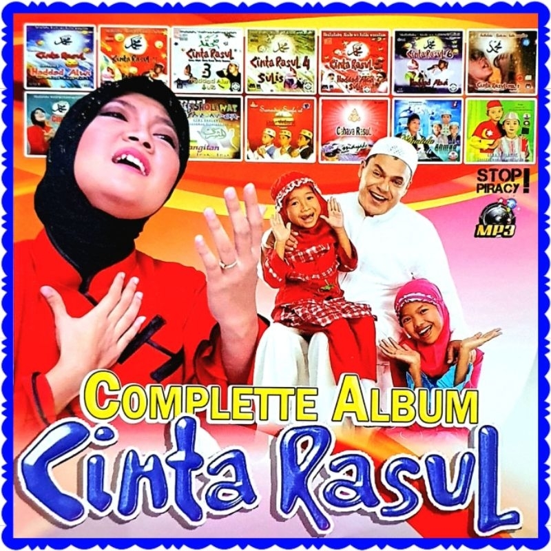 NABI CAHAYA MP3 CD CASSETTE OF THE PROPHETS LOVE SONGS - ROSUL LOVE SONGS - ROSUL LIGHT SONGS - LAMA