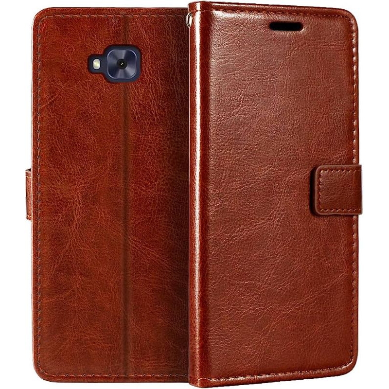 SHC888 ASUS ZENFONE 4 SELFIE ZD553KL FLIP COVER WALLET KANTING LEATHER CASE STANDING BOOK COVER WALL