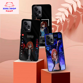 [CF27] เคสมันวาว Xiaomi Redmi Note 12 4G 5G| Redmi NOTE 12 PRO 4G | Poco X5 |เคสโทรศัพท์มือถือ ลายกากเพชร Miku NAKANO Motif Hp