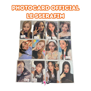 พร้อมส่ง] โฟโต้การ์ด อัลบั้มรูปภาพ Le sserafim - sakura yunjin chaewon eunchae kazuha