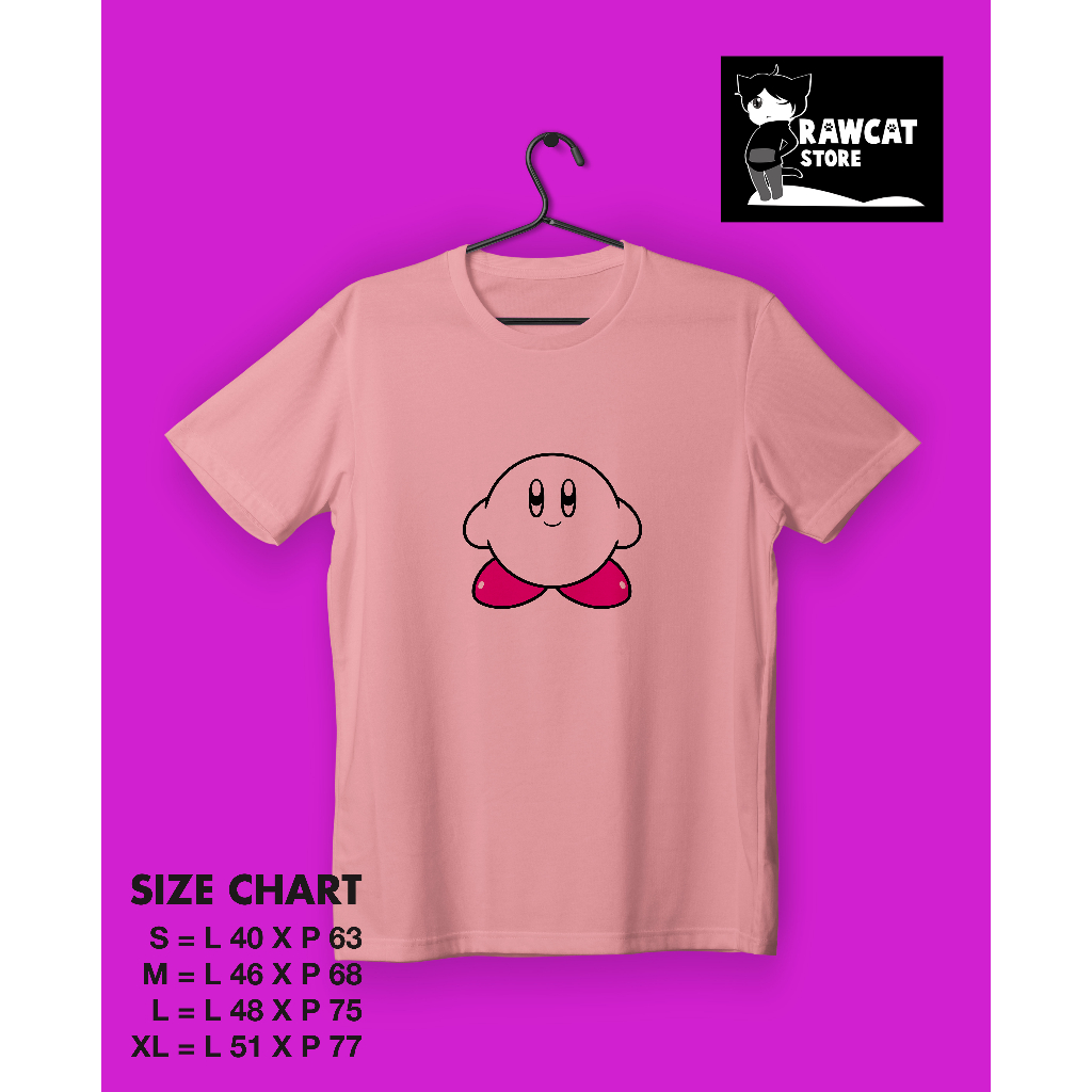 เสื้อยืดเกม Nintendo Switch - Kirby