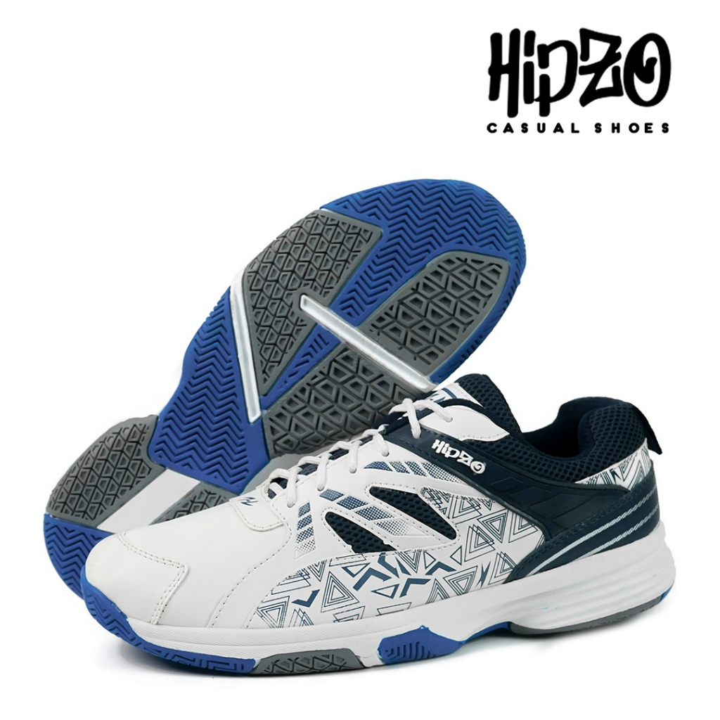 รองเท้า HIPZO BADMINTON M064 ของแท้ 100% สําหรับกีฬาแบดมินตันของผู้ชายผู้ใหญ่