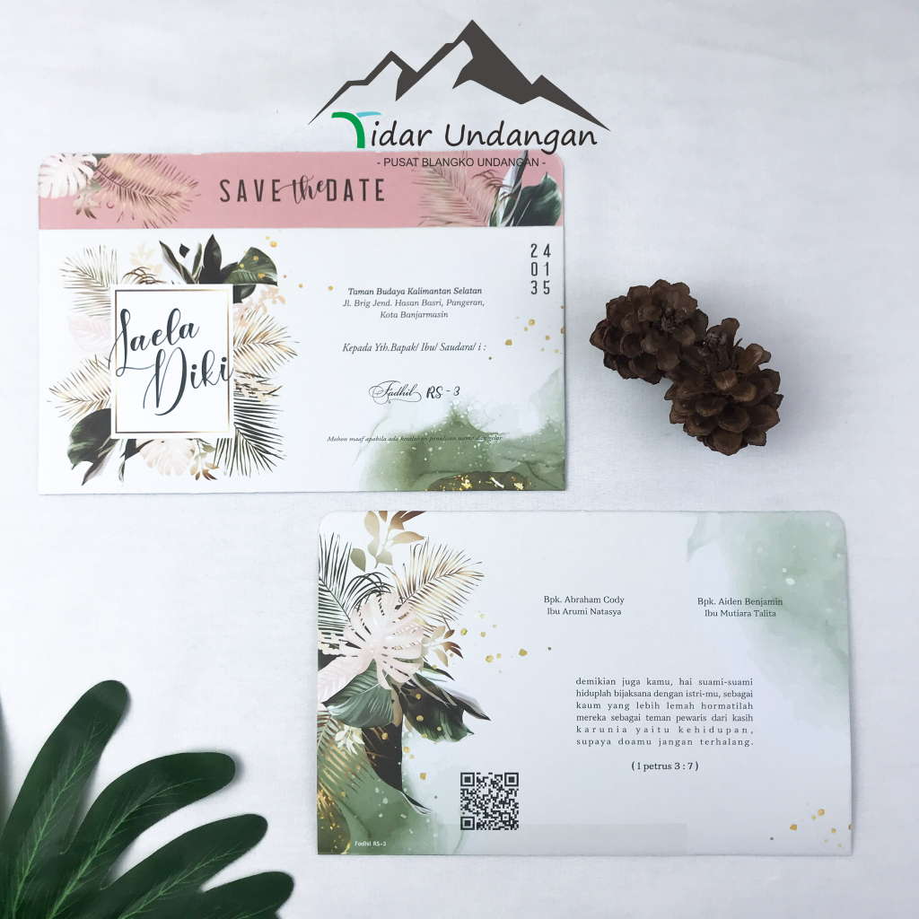 Fadhil Roses คําเชิญงานแต่งงานเปล่า 3 ราคา