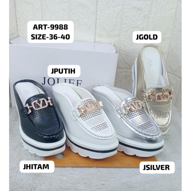 JOLIEF 9988 รองเท้าแตะ WEDGES สําหรับผู้หญิงนําเข้า