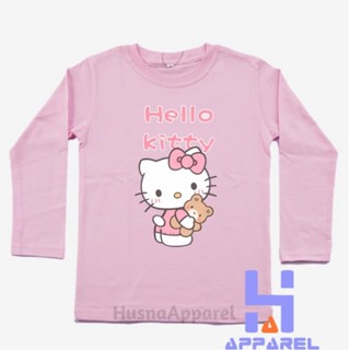 เสื้อยืด พิมพ์ลาย Hello KITTY สําหรับเด็ก