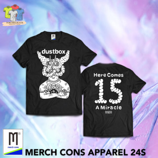 Hm274 | เสื้อยืด พิมพ์ลาย BAND DUSTBOX TAG MERCHCONS | ขนาดด้านนอก