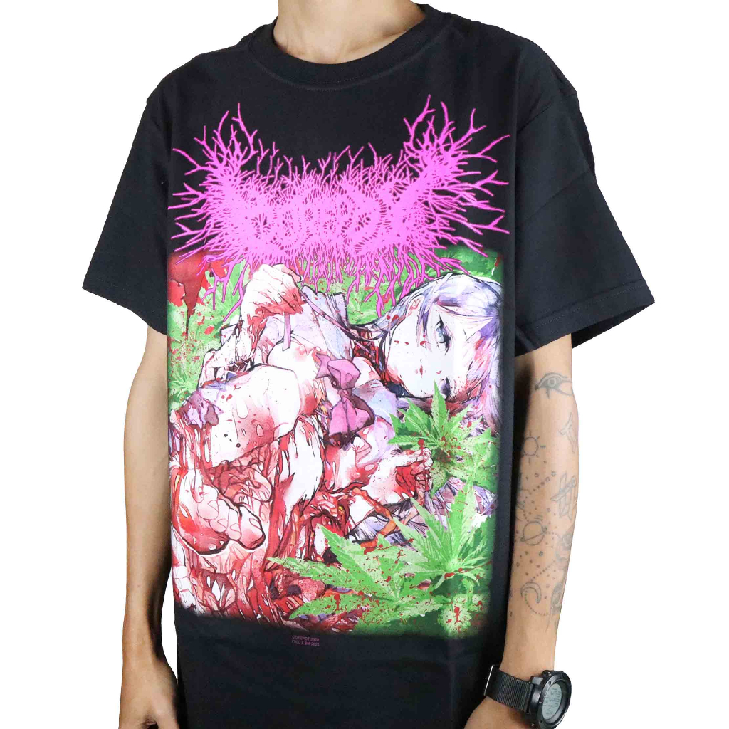 Metalgear Music Original Gorepot - เสื้อยืด School Girl 23