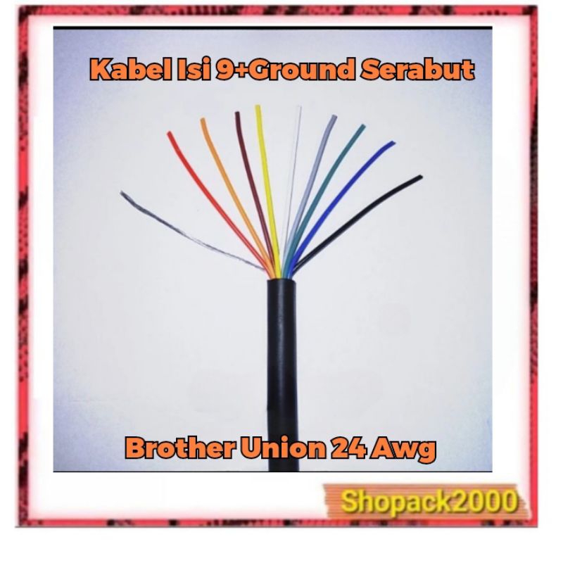 Brother Union 9-24 Awg Cable Meter / Cable 9c 24 awg