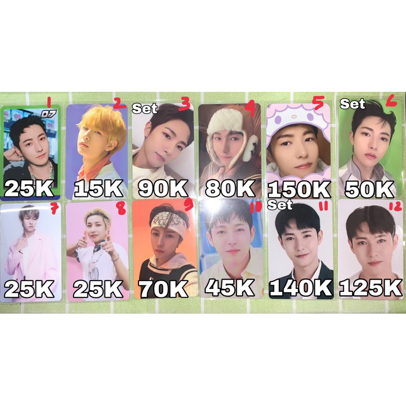 [ sanrio DESCRIPTION] AAB photocard renjun pc rj tc glitch โหมด glimo repackage ครบรอบ we young ar t