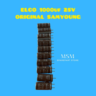 Elco 1000UF 25V ของแท้ SAMYOUNG