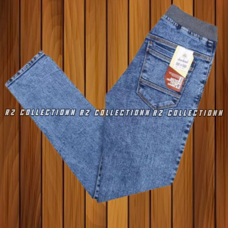 WAREHOUSE !!!.Stretching Rip Jeans_Elastic Waist Rip Jeans_กางเกงยีนส์ขายาว