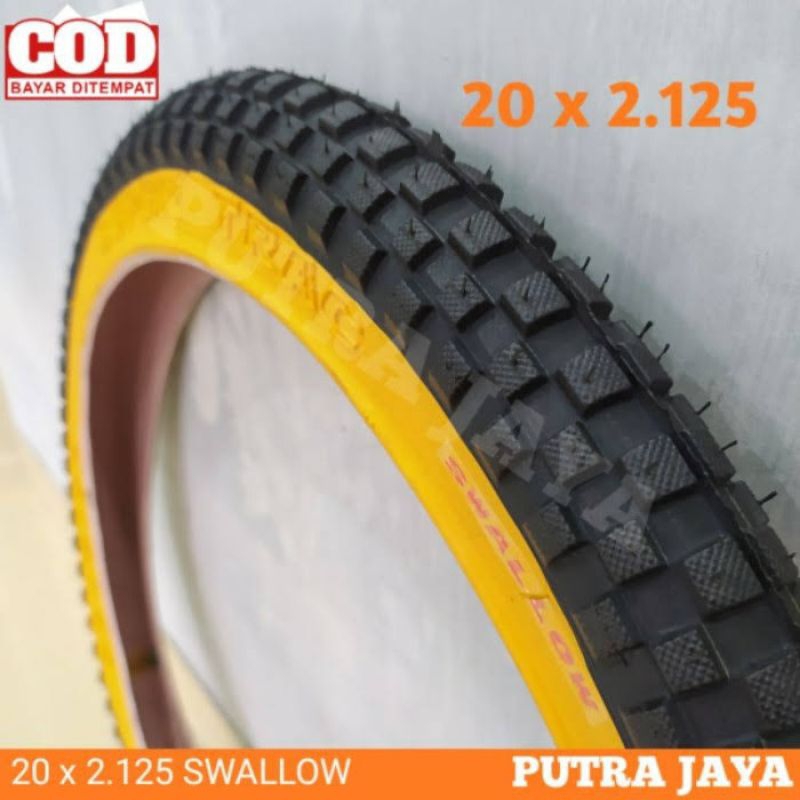 ยางนอก BMX 20 X 2,125 นกนางแอ่น