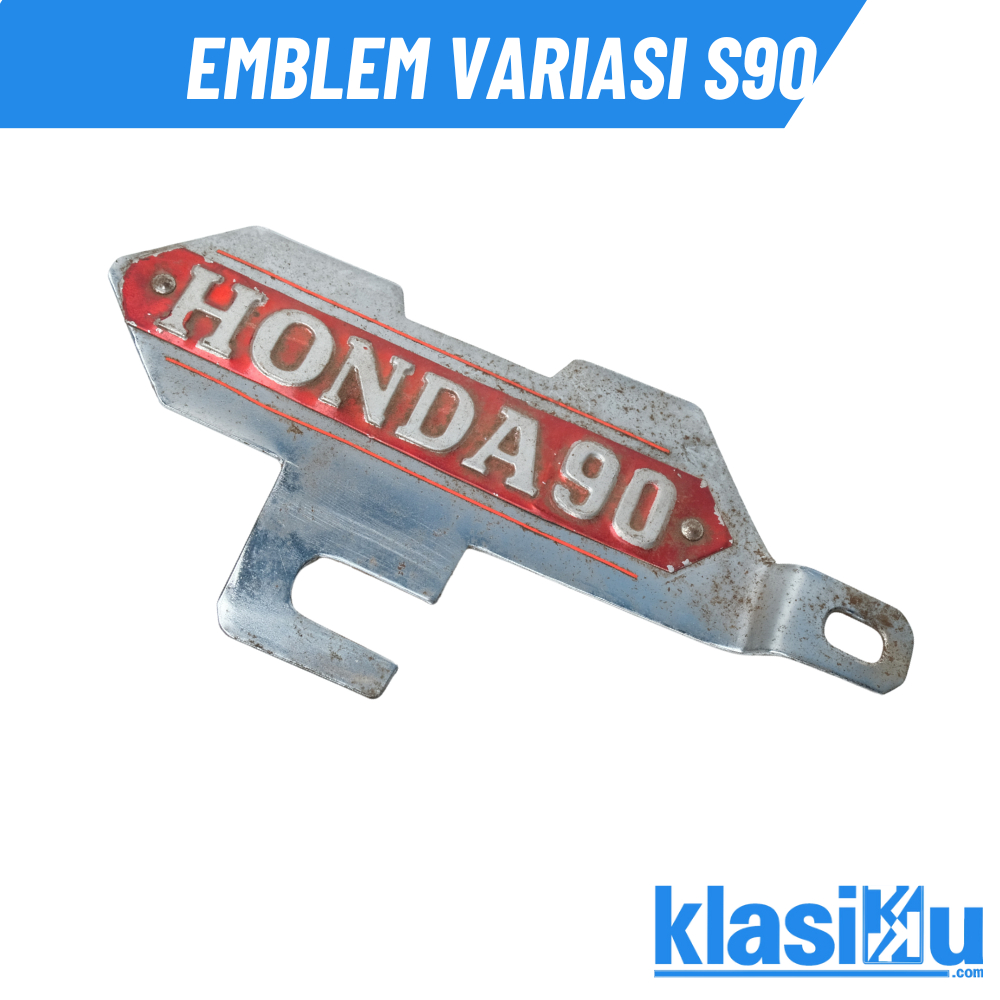 Honda 90 S90 S90z Footstep Emblem บันไดเท้าหลัง Honda S90 - S90Z - C90 Nos