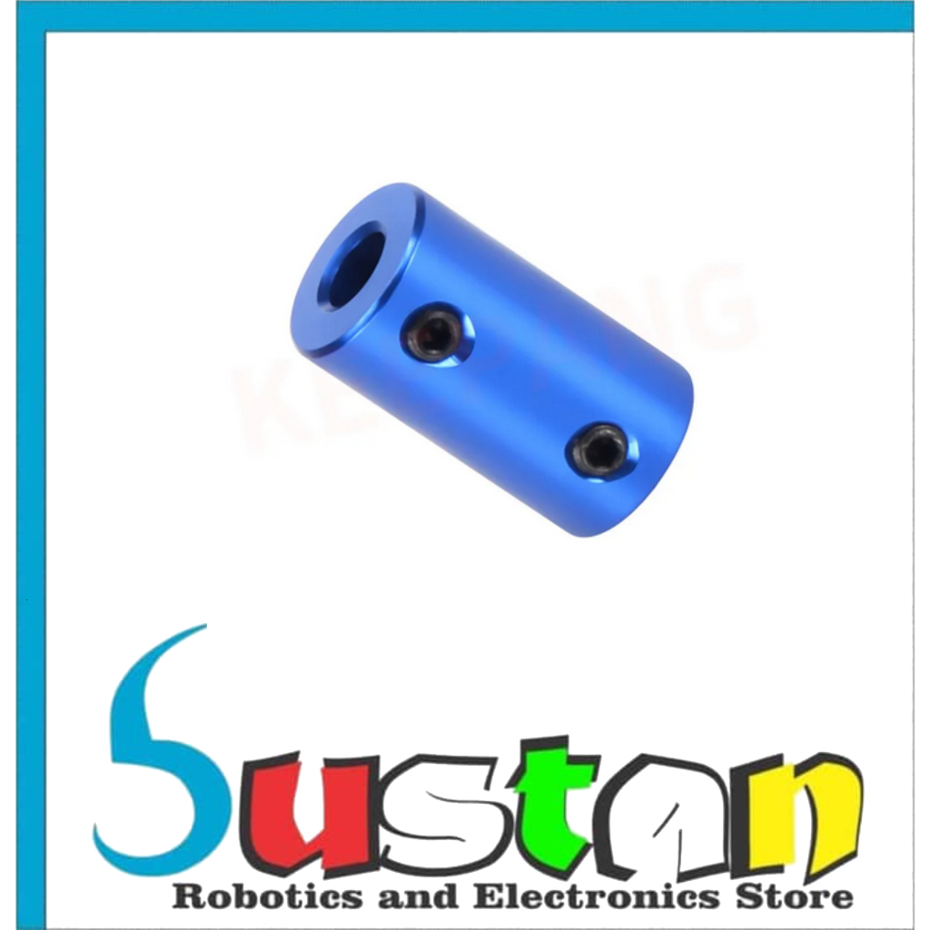 BLUE SHAFT 8X8MM COUPLER ALUMINIUM DRIVE SHAFT 8X8 MM สําหรับ STEPPER