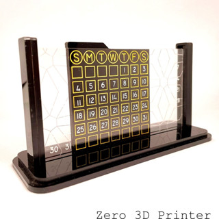 ปฏิทิน วันที่ ของที่ระลึก - Z3D แบบสากล