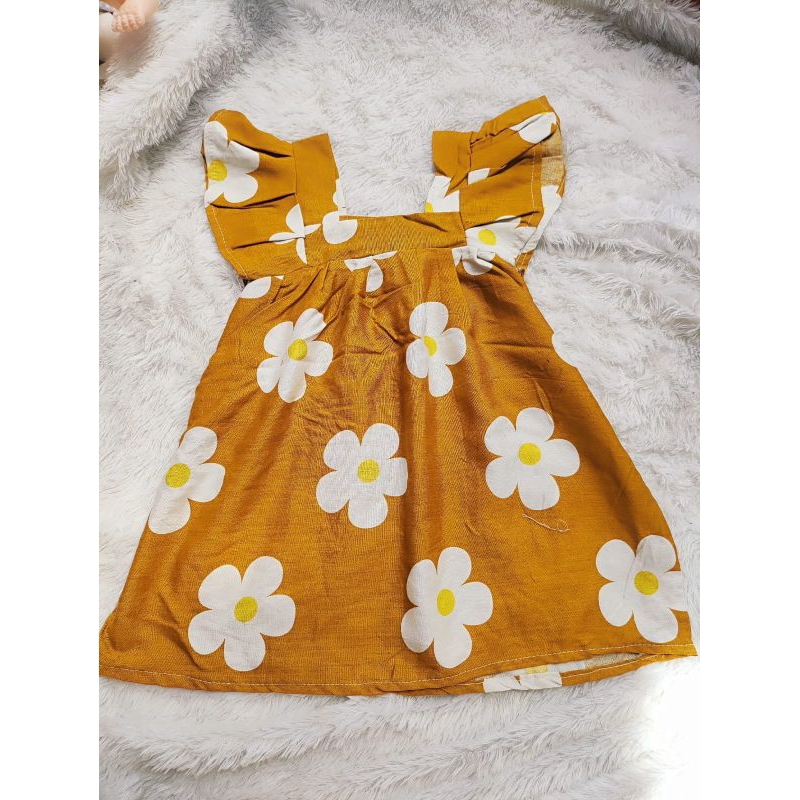 RAYON CHILDRENS DRESS 1-4 YEARS DRESS
