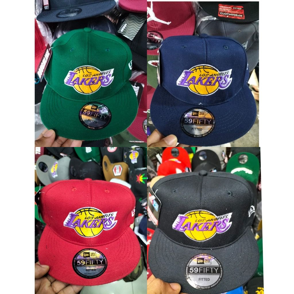 หมวก Snapback สําหรับผู้ชายและผู้หญิง / หมวก NBA Club BasketBall Snapback / Laker
