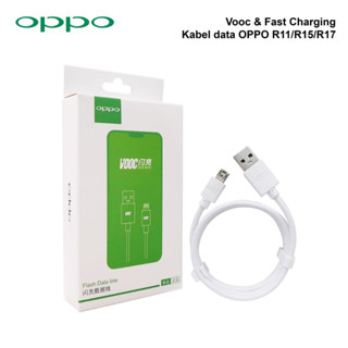 Maju อุปกรณ์เสริม - สายเคเบิลข้อมูล OPPO VOOC R7 R15 F1S F7 F9 F11 MICRO USB ชาร์จเร็ว