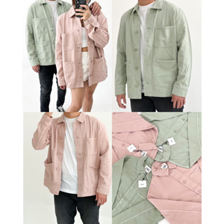 Zr UNISEX SHACKET เสื้อแจ็กเก็ต
